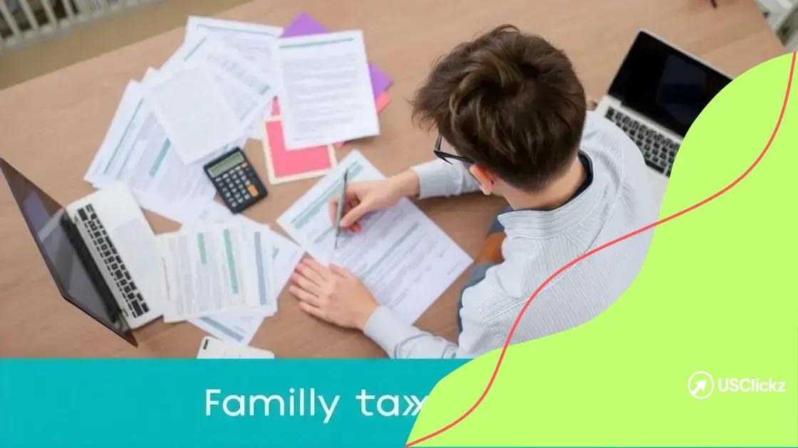 How to apply for family tax credits