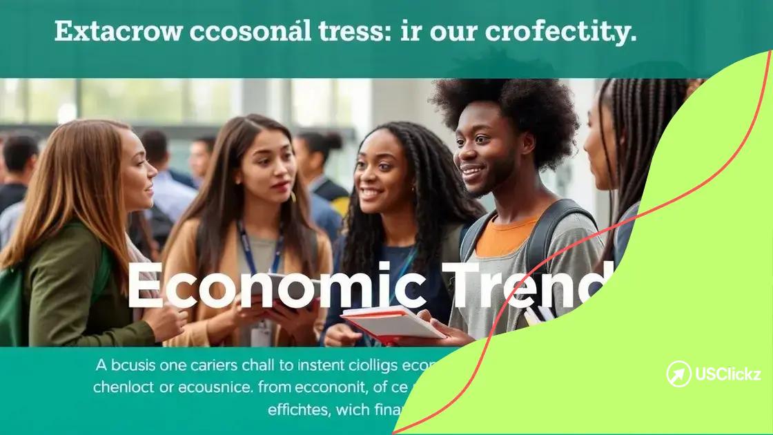 Impact of economic trends on student choices