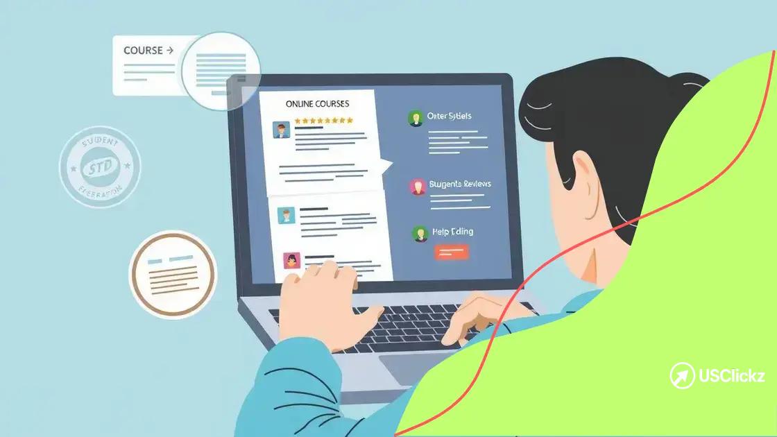 How to evaluate online courses effectively