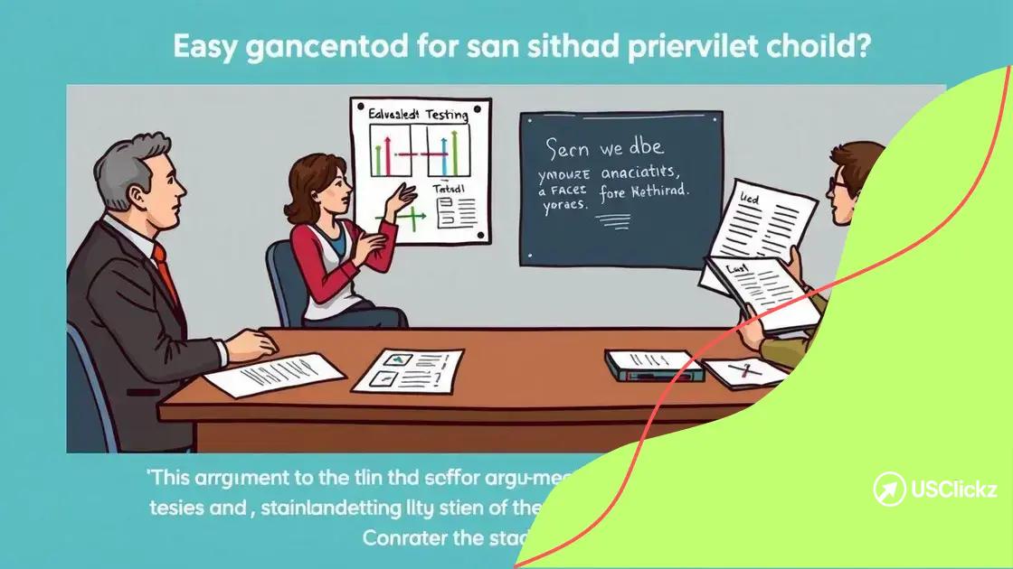 Arguments for and against standardized testing