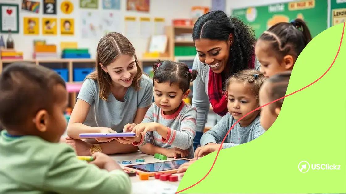Strategies for implementing early education