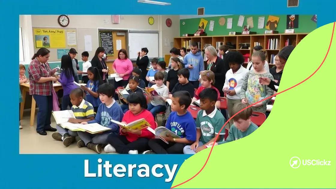 How schools can participate in literacy week