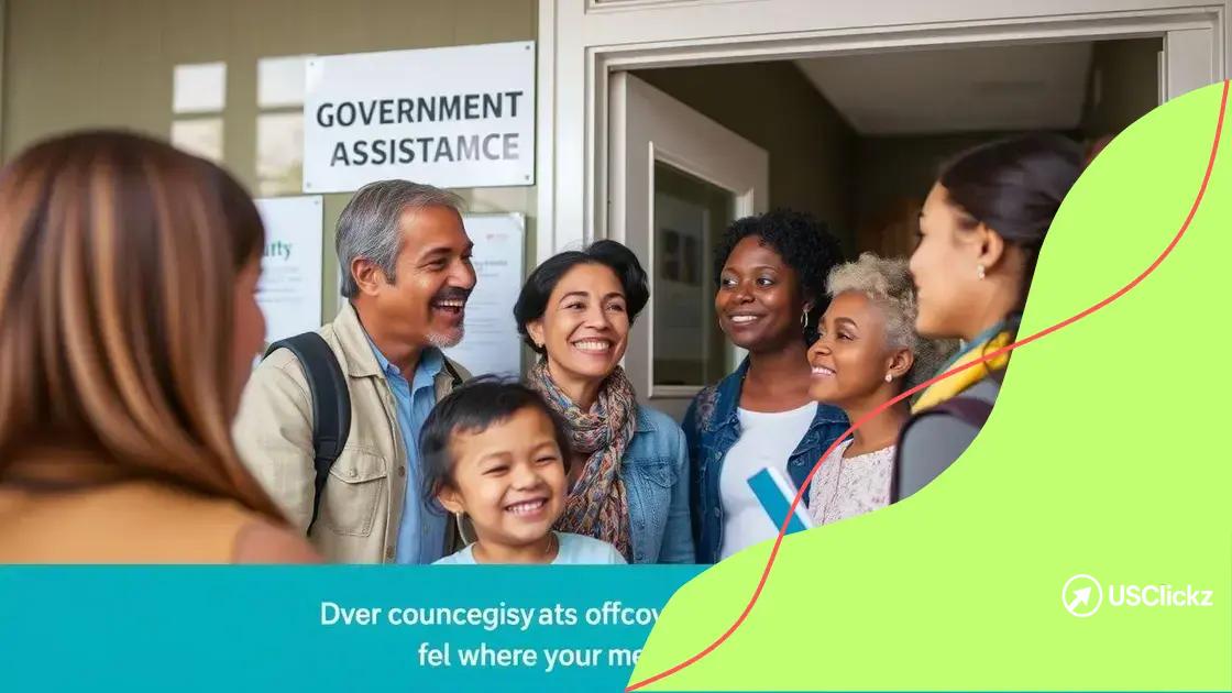 Navigating government assistance options
