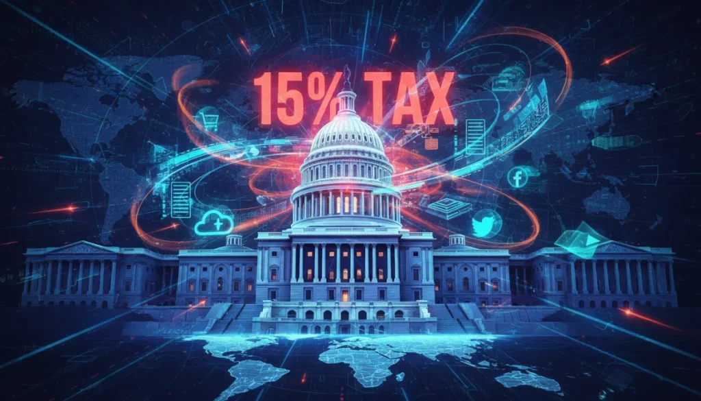 Digital Economy Act: 15% Tax on Online Services
