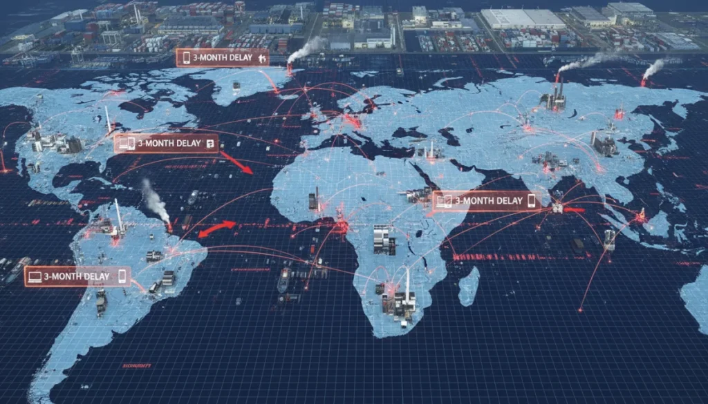 Supply Chain Disruptions Delay Tech Launches by 3 Months in US