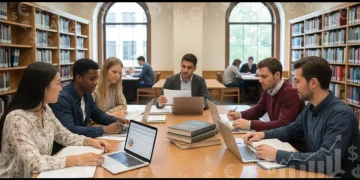 Students planning finances for US graduate school