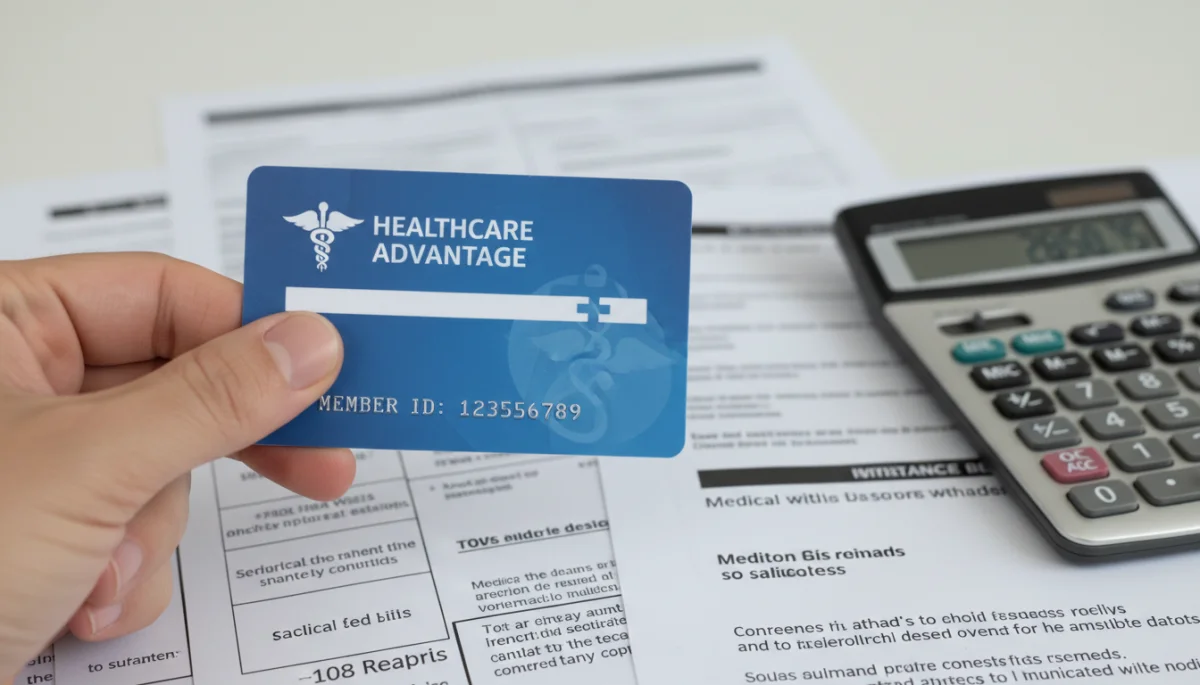 Hand holding healthcare benefits card, illustrating HRA expense management.
