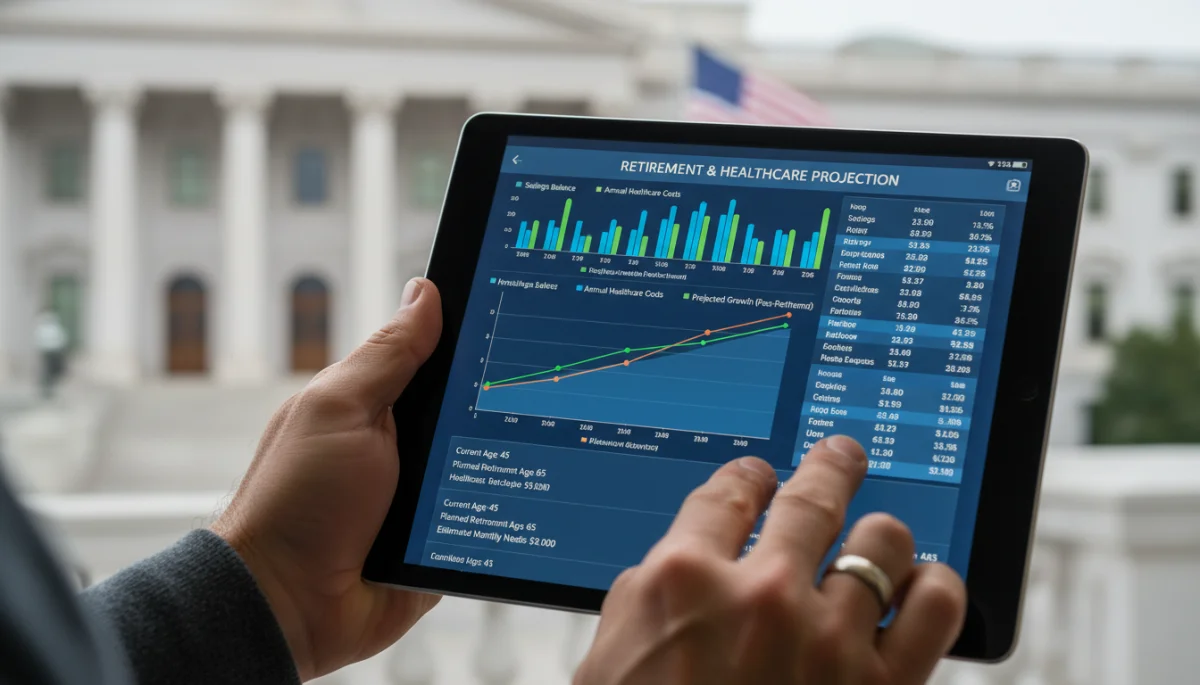 Federal employee planning retirement and healthcare benefits