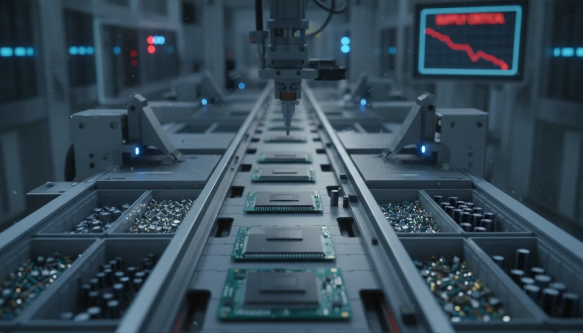 Semiconductor shortage affecting tech manufacturing