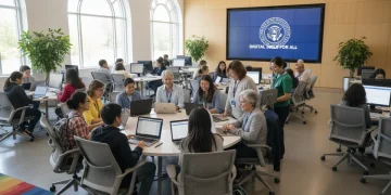 People of all ages learning digital skills with White House support